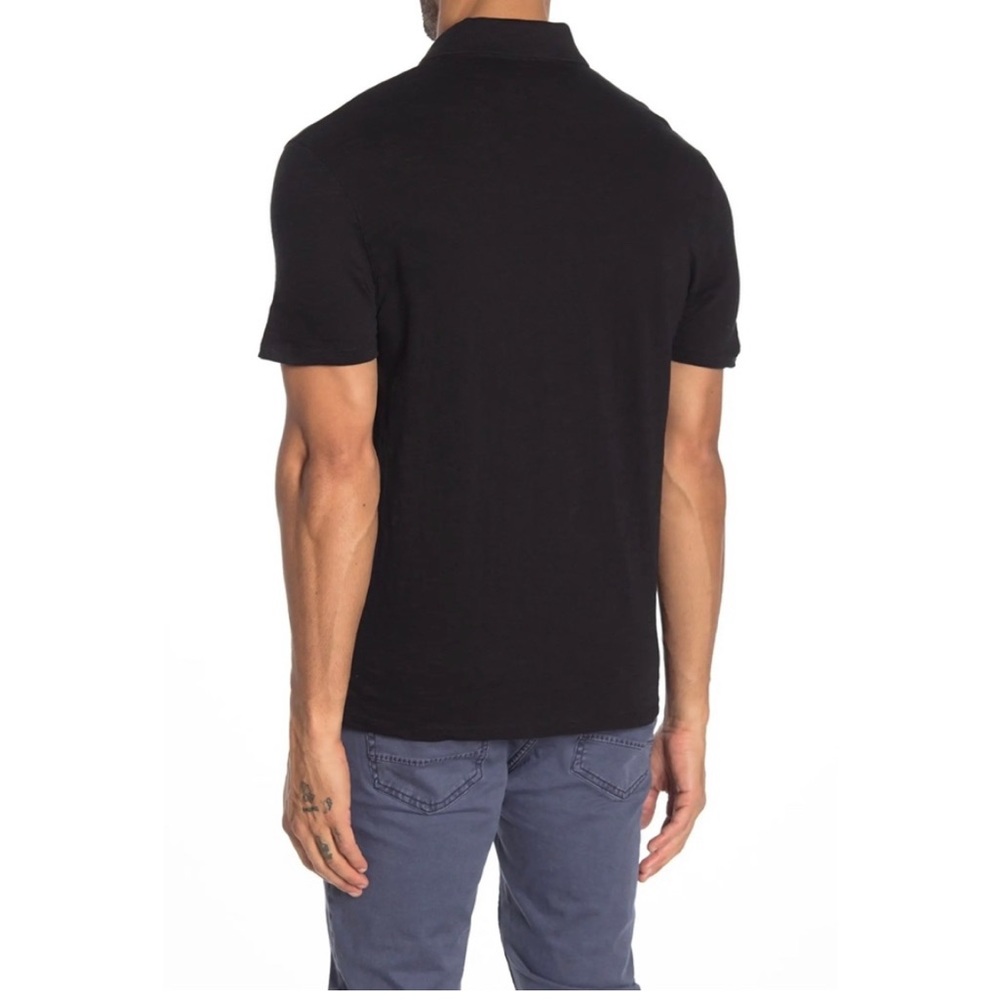 Vince Short Sleeve Slub Polo Size S - Picture 2 of 5